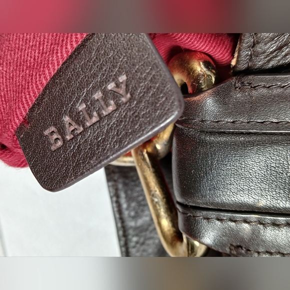 Bally dark brown Dasha hobo handbag - Picture 9 of 10